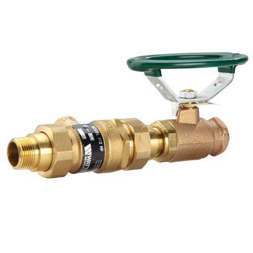 Main product image of 3/4" FNPT x MNPT 912HP High Pressure Hose Drop Vacuum Breaker Dual Check Backflow Preventer