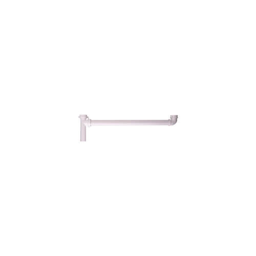Main product image of 1-1/2" x 25" Centers with Baffle Tee - White