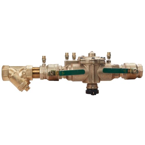 Main product image of 2" LF009M2-QT-S-FS Bronze Reduced Pressure Zone Assembly w/ Strainer & Flood Sensor Connectivity (Lead Free)
