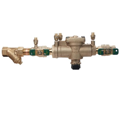 Main product image of 1" LF009M2-QT-S-FS Bronze Reduced Pressure Zone Assembly w/ Strainer & Flood Sensor Connectivity (Lead Free)