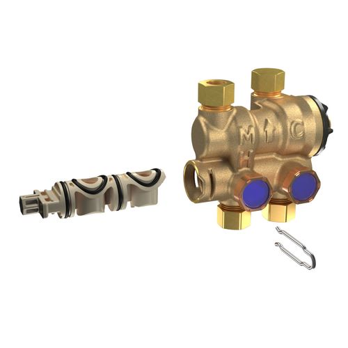 Main product image of 3/8" LFUSGCS Under Sink Guardian Thermostatic Mixing Valve w/ Cross Sense Visual Indicator (Lead Free), 0204158