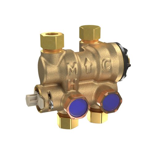 Main product image of 3/8" LFUSGCS Under Sink Guardian Thermostatic Mixing Valve w/ Cross Sense Visual Indicator (Lead Free), 0204158