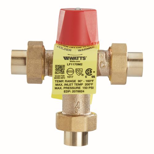 Main product image of 1/2" LF1170M2-US Lead Free Sweat Mixing Valve