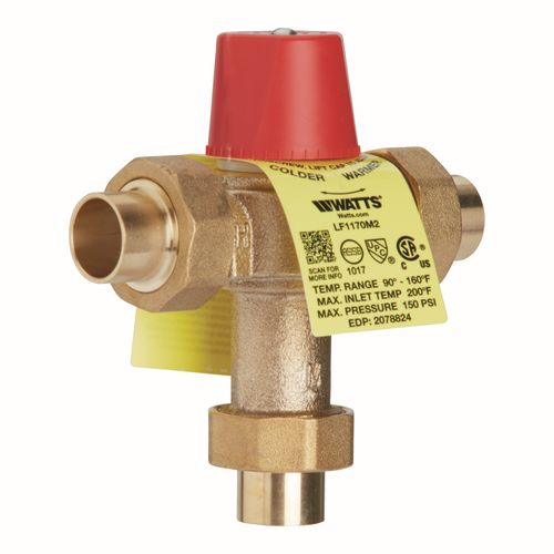 Main product image of 1/2" LF1170M2-US Lead Free Sweat Mixing Valve