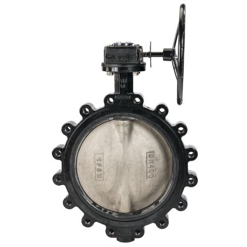 Main product image of 16" 88IPH65 Lug Ductile Iron Butterfly Valve, EPDM, Gear Operator (150 PSI)