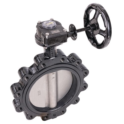 Main product image of 10" 88IPH65 Lug Ductile Iron Butterfly Valve, Gear Operator (200 PSI)