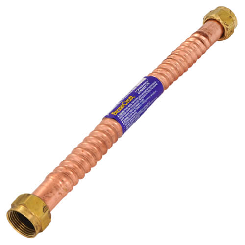 WB0012N Brasscraft WB0012N 7/8" OD Corrugated Hose Water Heater