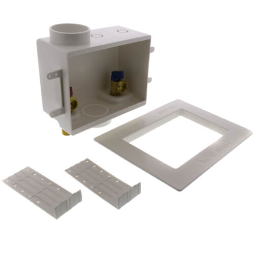 1/2" Sweat Washing Machine Outlet Box