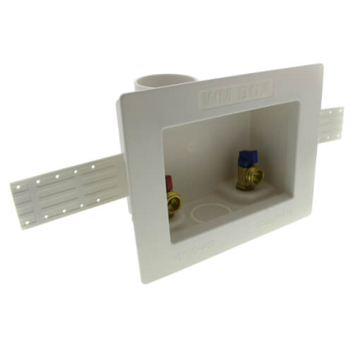 1/2" Sweat Washing Machine Outlet Box
