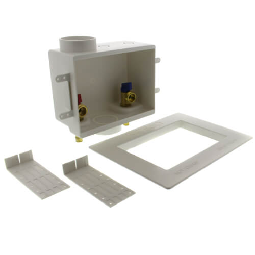 WB050PP Bluefin WB050PP 1/2" Expansion PEX Washing Machine Outlet Box