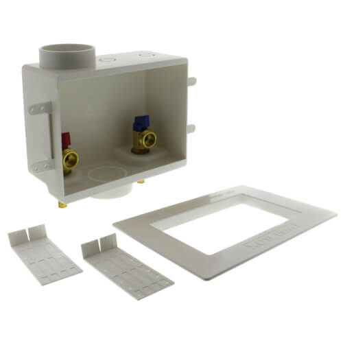 1/2" PEX Crimp Washing Machine Outlet Box 