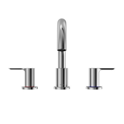 Main product image of TBS01201U#CP LB Two Handle Deck Mount Roman Tub Filler Trim (Polished Chrome)
