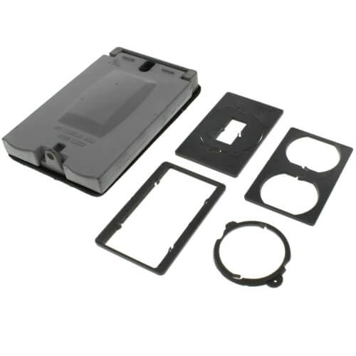 Main product image of Single Gang Vertical & Horizontal Multi-Use 10-in-1 Cover (White)