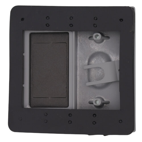 Main product image of Double Gang 5-in-1 Combo Toggle/Switch Cover (Gray)
