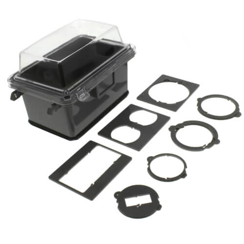 Main product image of Single Gang In-Use 16-in-1 Deep Plastic Cover
