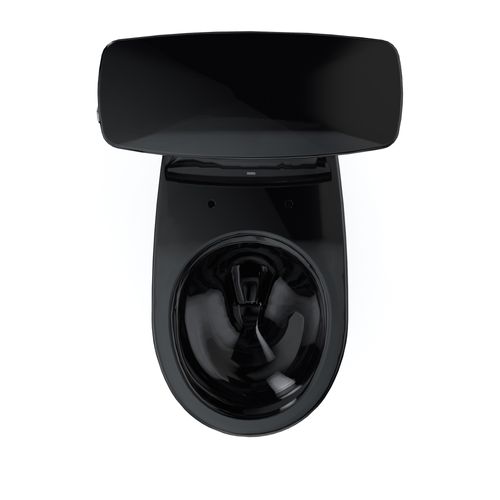 Main product image of CST785CEF#51 Drake Transitional 2-Piece Round 1.28 GPF Universal Height Tornado Flush Toilet (Ebony)