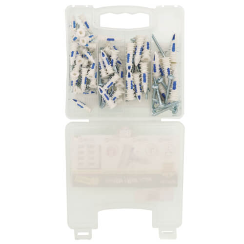 WDPAK LH Dottie WDPAK Assorted Nylon Walldriller Plus Anchor Kit w