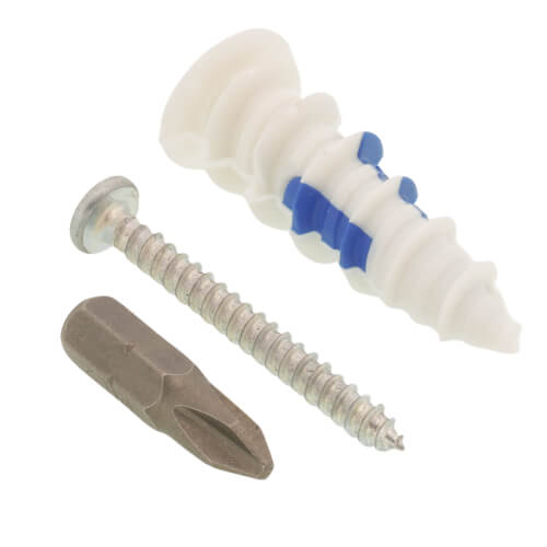 WDPK8 LH Dottie WDPK8 8 Nylon Walldriller Plus Anchor Kit w/Pan