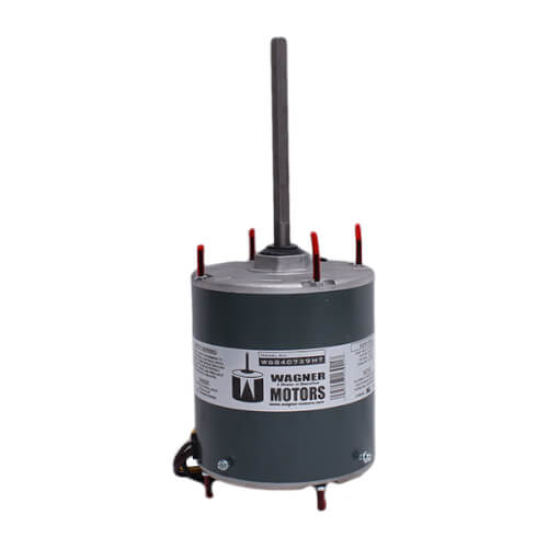 Main product image of 3/4 HP, 460 VAC, Hi-Temp Condenser Fan Motor (1075 RPM)