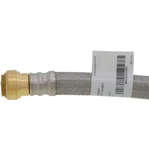 Main product image of 3/4" Push Fit x 3/4" Push Fit Coupling Hose, Lead Free (18" Length)