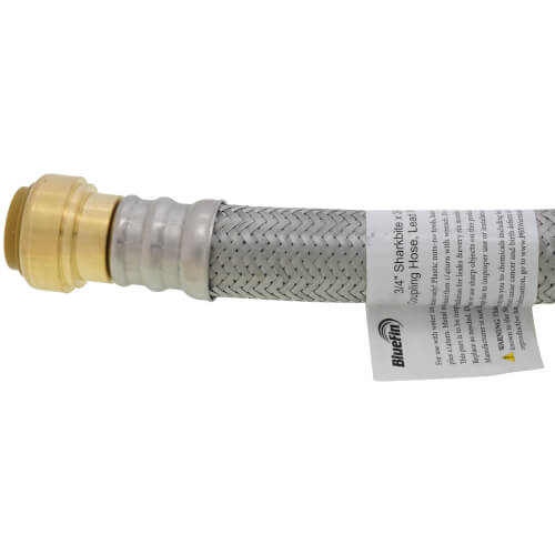 Main product image of 3/4" Push Fit x 3/4" Push Fit Coupling Hose, Lead Free (18" Length)