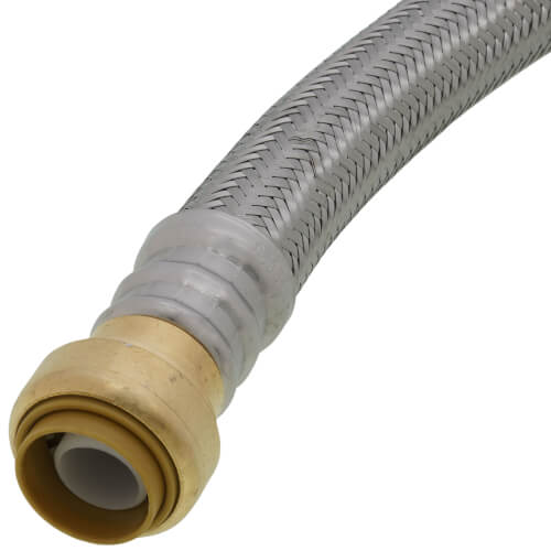 Main product image of 3/4" Push Fit x 3/4" Push Fit Coupling Hose, Lead Free (18" Length)