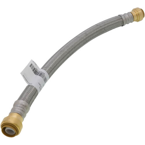 Main product image of 3/4" Push Fit x 3/4" Push Fit Coupling Hose, Lead Free (18" Length)