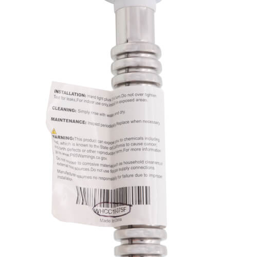 Main product image of 3/4" FIP Corrugated Hose Water Heater Connector, Lead Free (18" Length)