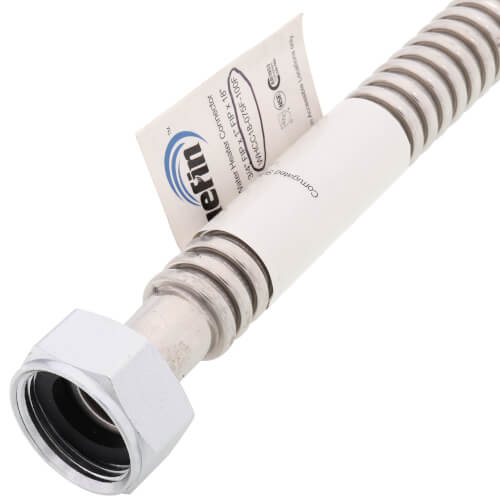Main product image of 3/4" FIP x 1" FIP Corrugated Hose Water Heater Connector, Lead Free (18" Length)