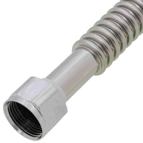 Main product image of 3/4" Push Fit x 3/4" FIP Corrugated Water Heater Connector, Lead Free (18" Length)