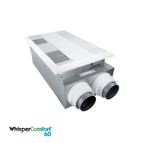Main product image of Panasonic WhisperComfort 60 Energy Recovery Ventilator (ERV), Wall/Ceiling Mount Exhaust Fan, FV-06VE1