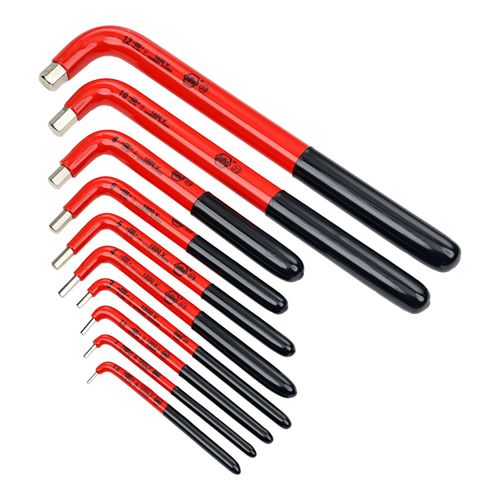 Main product image of 10-Piece Insulated Metric Hex L-Key Set, 13693