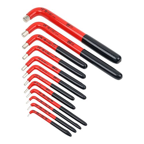 Main product image of 12-Piece Insulated Inch Hex L-Key Set, 13694