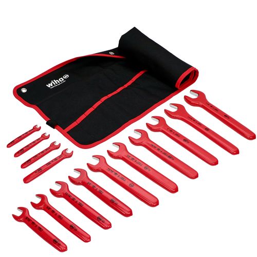 Main product image of 14-Piece Insulated Open End Wrench Set - SAE