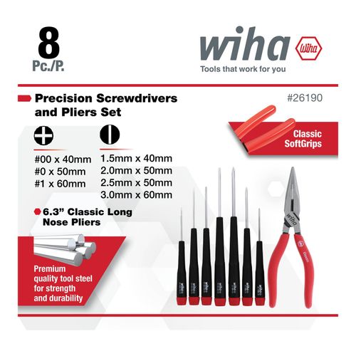 Main product image of 8-Piece SoftFinish Phillips & Slotted Screwdriver Set, 26190