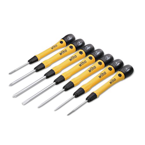 Main product image of 7-Piece ESD Safe Picofinish Precision Slotted & Phillps Screwdriver Set