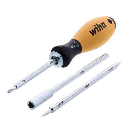 Main product image of 1/4" Drive Interchangeable Bit Screwdriver Handle, 28187