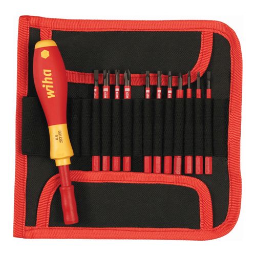 Main product image of Phillips, Slotted, Square & Torx Screwdriver Insert Bit Set, 28392