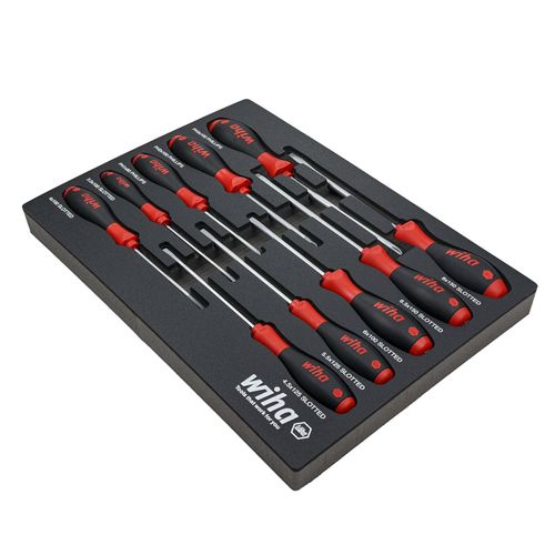 Main product image of 10-Piece SoftFinish Cushion Grip Screwdriver Tray Set