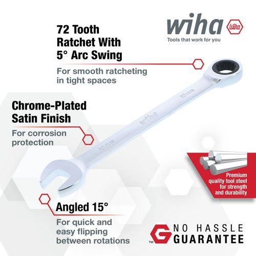 Main product image of 31-Piece Ratcheting Wrench Tray Set - SAE & Metric