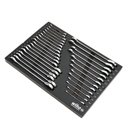 Main product image of 31-Piece Ratcheting Wrench Tray Set - SAE & Metric