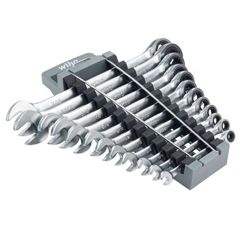 Main product image of 12-Piece Combination Ratchet Wrench Set - SAE