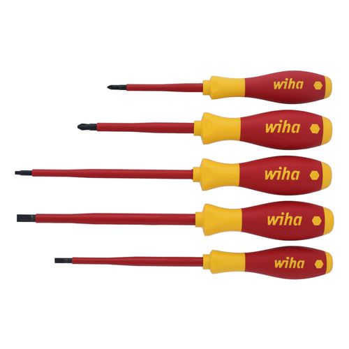 Main product image of 5-Piece Insulated SoftFinish Slotted/Phillips/Square Screwdriver Set