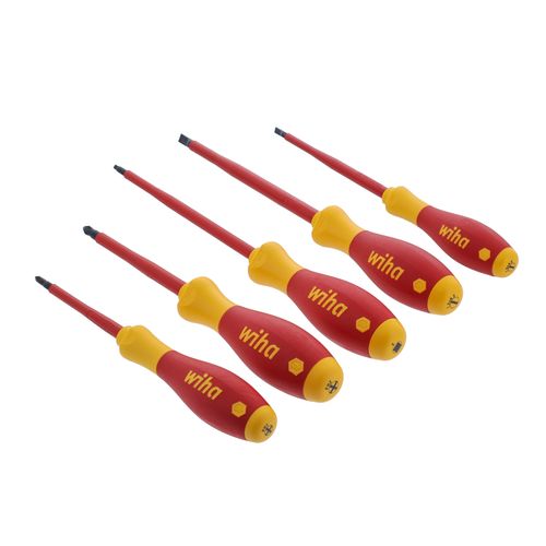 Main product image of 5-Piece Insulated SoftFinish Slotted/Phillips/Square Screwdriver Set