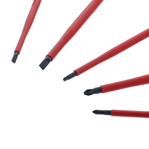 Main product image of 5-Piece Insulated SoftFinish Slotted/Phillips/Square Screwdriver Set