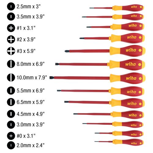 Main product image of 13-Piece Insulated SoftFinish Screwdriver Set