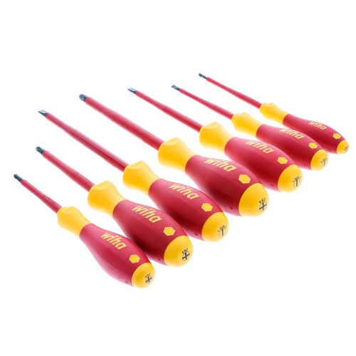 32099 - Wiha 32099 - 7-Piece Insulated SoftFinish Screwdriver Set