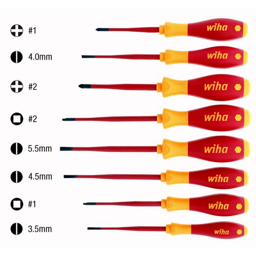 Main product image of 8-Piece Insulated SlimLine Screwdriver Set