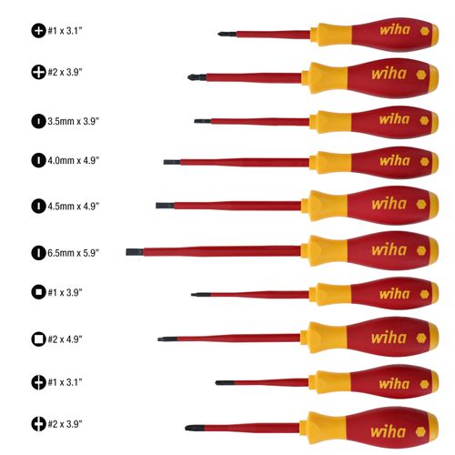 Main product image of 11-Piece Insulated SlimLine Screwdriver Set