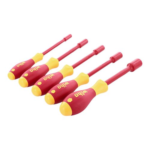 Main product image of 5-Piece SoftFinish Nut Driver Set, 7/32" to 1/2" Inch, Solid Shaft, 32292